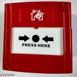 Conventional fire alarm button 
