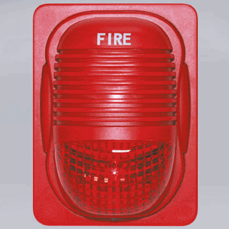 4线24v声光报警器HX-M8503火灾声光警报器 编码消防声光报警器